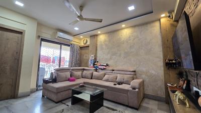 Hall Image of 1090 Sq.ft 2 BHK Apartment / Flat for rent in Daffodil La Bella Vista, Teghoria Kolkata for Rs. 30000