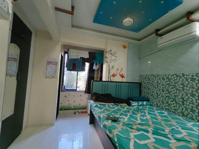 Bedroom Image of 650 Sq.ft 1 BHK Apartment / Flat for sale in Airoli Navi Mumbai for Rs. 8000000