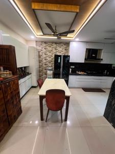 Kitchen Image of 2200 Sq.ft 4 BHK Apartment / Flat for rent in Vip Road Raipur for Rs. 55000