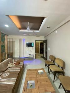 Hall Image of 1100 Sq.ft 2 BHK Apartment / Flat for rent in Motera Ahmedabad for Rs. 24000