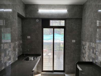Kitchen Image of 490 Sq.ft 1 BHK Apartment / Flat for rent in Vihang Valley, Kasarvadavali Thane for Rs. 21000