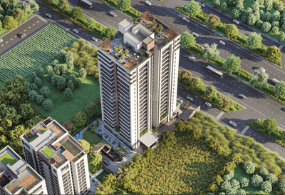 Image of 2880 Sq.ft 3 BHK Apartment / Flat for sale in Raysan, Gandhinagar for Rs. 13400000