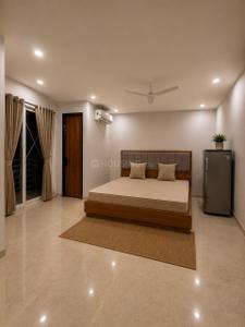 Bedroom Image of 900 Sq.ft 1 RK Builder Floor for rent in HUDA Plot Sector 38, Sector 38 Gurgaon for Rs. 26000