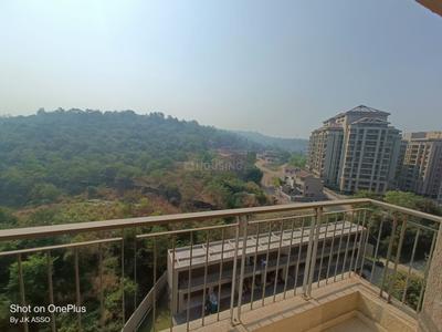 Balcony Image of 2200 Sq.ft 3 BHK Apartment / Flat for rent in Skyi Songbirds , Bhugaon Pune for Rs. 40000