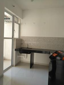 Kitchen Image of 850 Sq.ft 3 BHK Apartment / Flat for rent in Godrej Park Greens, Mamurdi Pune for Rs. 21000