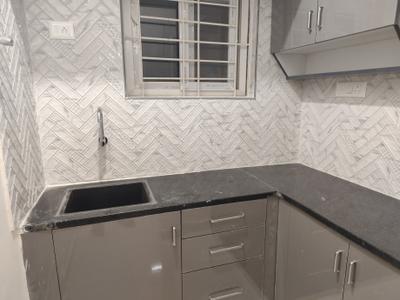 Kitchen Image of 550 Sq.ft 1 BHK Builder Floor for rent in Mangammanapalya Bengaluru for Rs. 22000