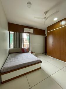 Bedroom Image of 1890 Sq.ft 3 BHK Apartment / Flat for sale in Krishna Dharti Saket Height, Gota Ahmedabad for Rs. 12700000
