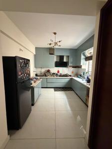 Kitchen Image of 1455 Sq.ft 3 BHK Apartment / Flat for rent in Pariwar Wise Palmsprings, Harlur Bengaluru for Rs. 65000