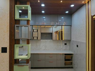 Kitchen Image of 1400 Sq.ft 3 BHK Builder Floor for sale in Indirapuram Ghaziabad for Rs. 12500000