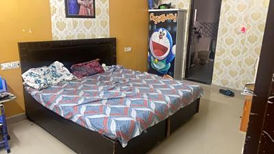 Bedroom Image of 500 Sq.ft 1 BHK Builder Floor for rent in Shivjot Shivjot Apartments, Kharar Mohali for Rs. 8000