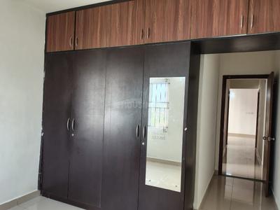 Bedroom Image of 1082 Sq.ft 3 BHK Apartment / Flat for rent in Provident Sunworth City, Kambipura Bengaluru for Rs. 25000