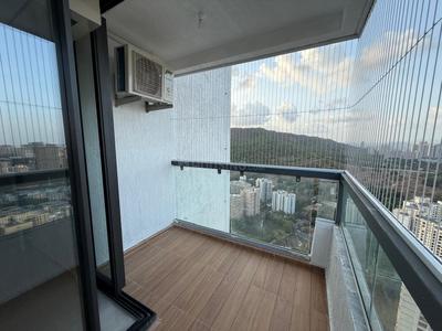 Balcony Image of 1800 Sq.ft 3 BHK Apartment / Flat for rent in DSS Mahavir Spring, Thane West Thane for Rs. 80000