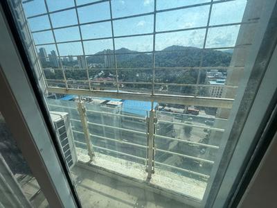 Balcony Image of 1350 Sq.ft 3 BHK Apartment / Flat for rent in Rosa Bella, Hiranandani Estate Thane for Rs. 65000