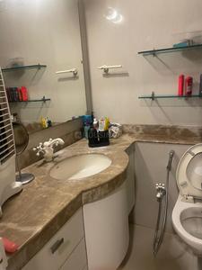 Bathroom Image of 1100 Sq.ft 2 BHK Apartment / Flat for rent in Raheja Acropolis, Chembur Mumbai for Rs. 100000