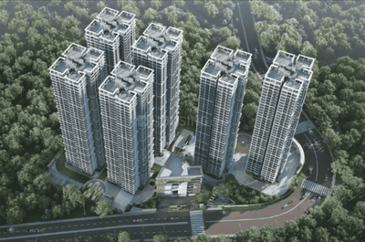 Image of 1905 Sq.ft 3 BHK Apartment / Flat for sale in DSR Ciel, Osman Nagar, Hyderabad for Rs. 14000000
