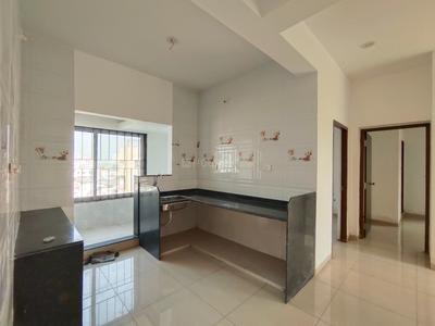 Kitchen Image of 1300 Sq.ft 3 BHK Apartment / Flat for sale in Aadinath Nandish Palace Apartments, Gotri Vadodara for Rs. 5700000