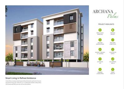 Image of 1475 Sq.ft 3 BHK Apartment / Flat for sale in Archana Palms, Madhurawada, Visakhapatnam for Rs. 8112500
