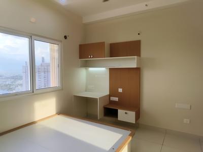 Bedroom Image of 1250 Sq.ft 3 BHK Apartment / Flat for rent in Prestige Jindal City, Anchepalya Bengaluru for Rs. 45000