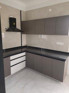 Kitchen Image of 600 Sq.ft 1 BHK Builder Floor for rent in Mallathahalli Bengaluru for Rs. 17000