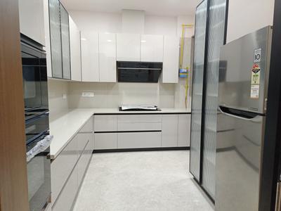 Kitchen Image of 2400 Sq.ft 3 BHK Builder Floor for rent in Greater Kailash II New Delhi for Rs. 225000