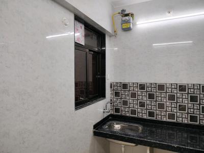 Kitchen Image of 910 Sq.ft 2 BHK Apartment / Flat for rent in Cosmos 27 GBR, Kasarvadavali Thane for Rs. 18000