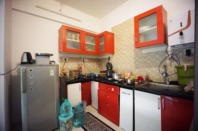 Kitchen Image of 930 Sq.ft 2 BHK Apartment / Flat for sale in Mahalunge Pune for Rs. 8000000
