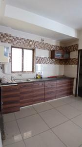 Kitchen Image of 1300 Sq.ft 3 BHK Apartment / Flat for rent in Ajwa Nimeta Link Road Vadodara for Rs. 15000