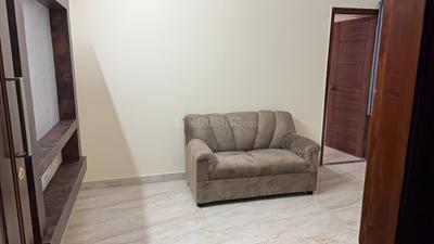Living Room Image of 702 Sq.ft 1 BHK Apartment / Flat for rent in Bilekahalli Bengaluru for Rs. 24799