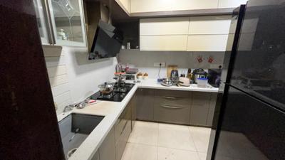 Kitchen Image of 1625 Sq.ft 3 BHK Apartment / Flat for rent in Prestige West Woods, Binnipete Bengaluru for Rs. 130000