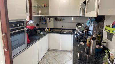 Kitchen Image of 1600 Sq.ft 3 BHK Apartment / Flat for sale in Sector 18 Dwarka New Delhi for Rs. 30000000