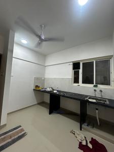 Kitchen Image of 600 Sq.ft 1 BHK Apartment / Flat for rent in Dhanori Pune for Rs. 19000