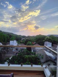 Balcony Image of 970 Sq.ft 1.5 BHK Apartment / Flat for rent in Marna Siolim Goa for Rs. 65000