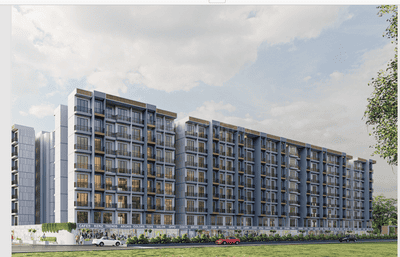 Image of 536 Sq.ft 1 BHK Apartment / Flat for sale in Seasons Green, Kalyan West, Kalyan for Rs. 3999000