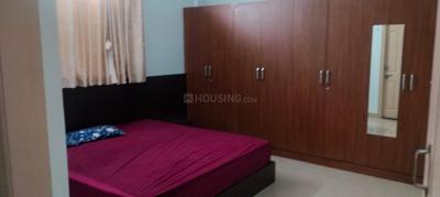 Bedroom Image of 1400 Sq.ft 3 BHK Apartment / Flat for rent in Encore Ramanashree Bluesky Green Woods, Hulimavu Bengaluru for Rs. 40000