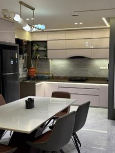Kitchen Image of 2100 Sq.ft 4 BHK Apartment / Flat for sale in RK Ambiance, Nana Mava Rajkot for Rs. 17400000