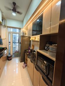 Kitchen Image of 1750 Sq.ft 3 BHK Apartment / Flat for rent in Paradise Sai World City, Panvel Navi Mumbai for Rs. 48700
