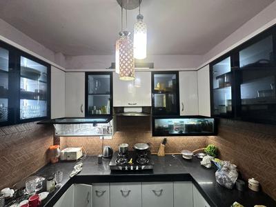 Kitchen Image of 1300 Sq.ft 3 BHK Apartment / Flat for rent in Razapur Khurd New Delhi for Rs. 16000