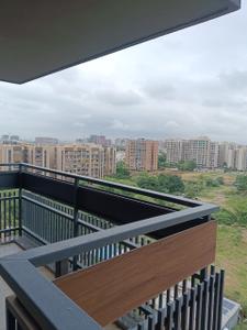 Balcony Image of 1595 Sq.ft 3 BHK Apartment / Flat for sale in Kesari Hilltown Luxuria, Kudasan Gandhinagar for Rs. 12090000