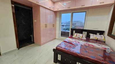 Bedroom Image of 1750 Sq.ft 3 BHK Apartment / Flat for rent in Madhapur Hyderabad for Rs. 69000
