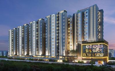 Image of 965 Sq.ft 2 BHK Apartment / Flat for sale in Sidharth Crown, Madhavaram, Chennai for Rs. 5523300
