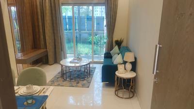 Living Room Image of 700 Sq.ft 1 BHK Apartment / Flat for sale in Krishna Trident, Kalyan East Kalyan for Rs. 4500000