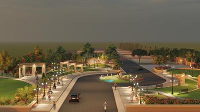 Image of 1210 Sq.ft Residential Plot / Land for sale in Kusum Kanak Mahakal Lok Phase I, Sanwer, Indore for Rs. 3993000