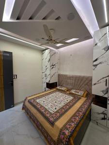 Bedroom Image of 650 Sq.ft 2 BHK Builder Floor for rent in Guru Ji Homes Part 2, Dwarka Mor New Delhi for Rs. 29900
