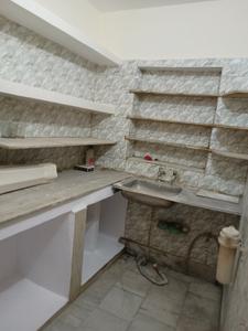 Kitchen Image of 1300 Sq.ft 4 BHK Builder Floor for rent in Dilshad Garden New Delhi for Rs. 36000