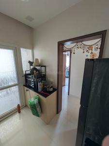 Kitchen Image of 650 Sq.ft 1 BHK Apartment / Flat for rent in Godrej Infinity, Mundhwa Pune for Rs. 33000