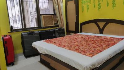 Bedroom Image of 850 Sq.ft 2 BHK Apartment / Flat for rent in G K Sai Radha Complex, Bhandup West Mumbai for Rs. 48500