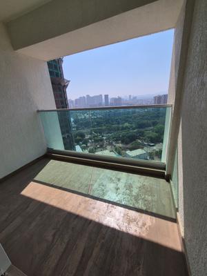 Balcony Image of 1200 Sq.ft 2 BHK Apartment / Flat for sale in Aurum Q Islands R4, Ghansoli Navi Mumbai for Rs. 21500000