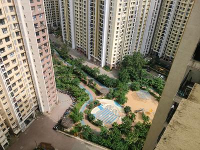 Living Room Image of 658 Sq.ft 1 BHK Apartment / Flat for rent in Runwal Gardens Phase I, Dombivli East Thane for Rs. 12999