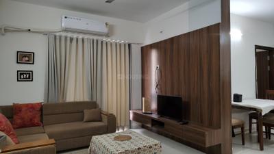 Living Room Image of 1517 Sq.ft 3 BHK Apartment / Flat for rent in Shantigram Ahmedabad for Rs. 40000