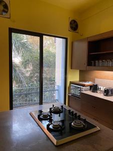 Kitchen Image of 2100 Sq.ft 2 BHK Builder Floor for rent in New Friends Colony New Delhi for Rs. 200000